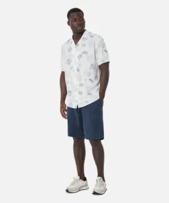 The Enareti S/s Shirt - White Blue