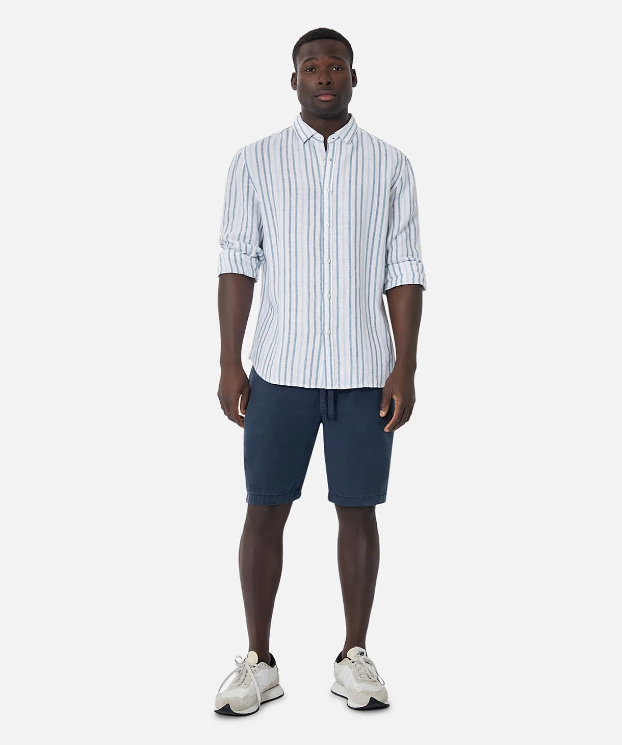 The Webster L/s Shirt - Blue Green 1 The Webster L/s Shirt - Blue Green