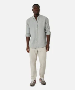 The Trinidad Linen L/s Shirt - Storm