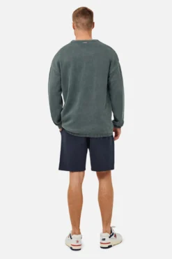 The Stonewashed Pennsville Kni - Dark Teal -Gsock Apparel 53429574