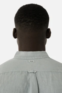 The Tennyson Linen L/s Shirt - Storm -Gsock Apparel 5772493 5