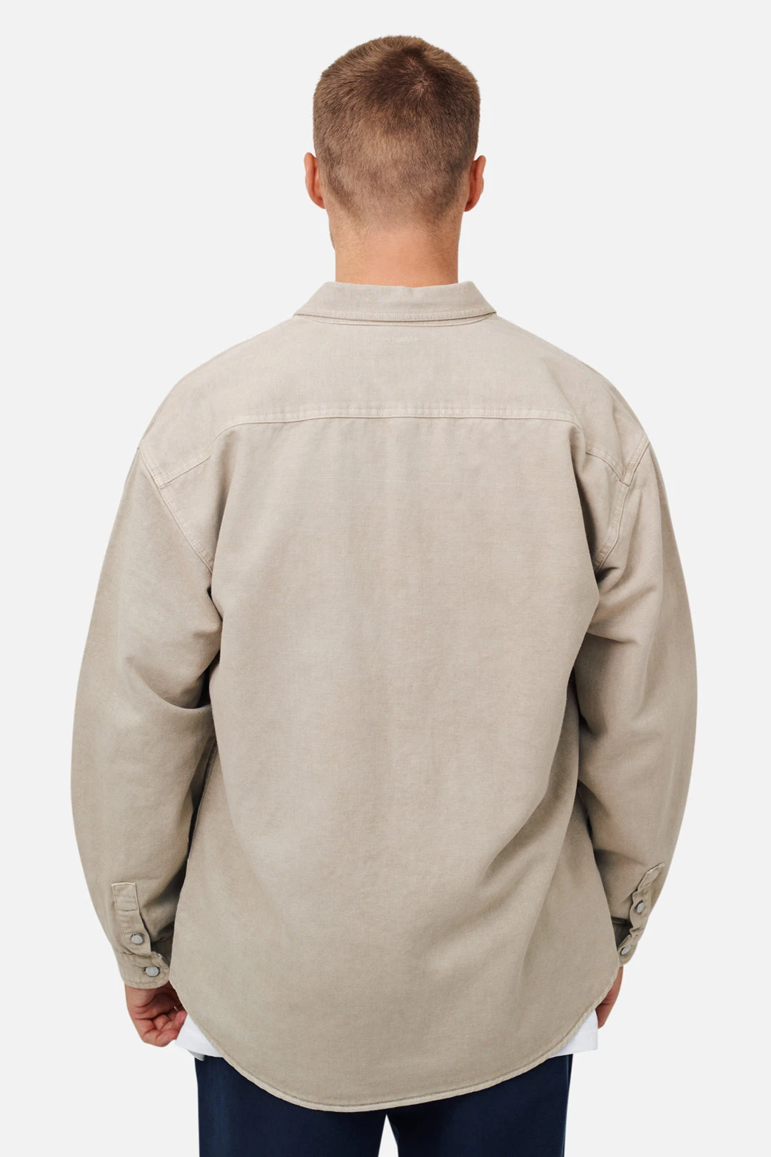 The Portland L/s Shirt - Wheat 5 The Portland L/s Shirt - Wheat - Image 5