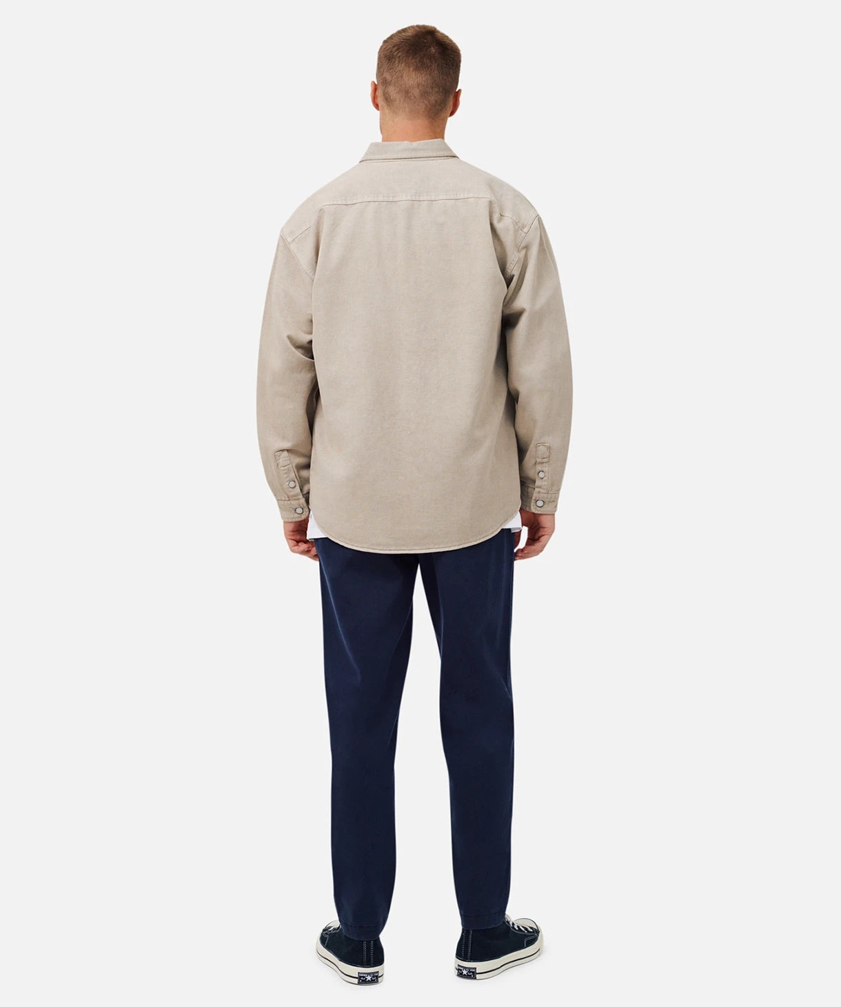 The Portland L/s Shirt - Wheat 2 The Portland L/s Shirt - Wheat - Image 2