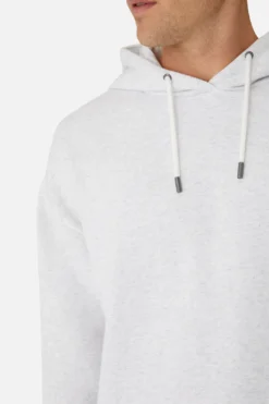 The Del Sur Hoodie - Ice Grey Melange -Gsock Apparel 58349363