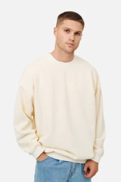 The Del Sur Sweat - Butter -Gsock Apparel 59860771