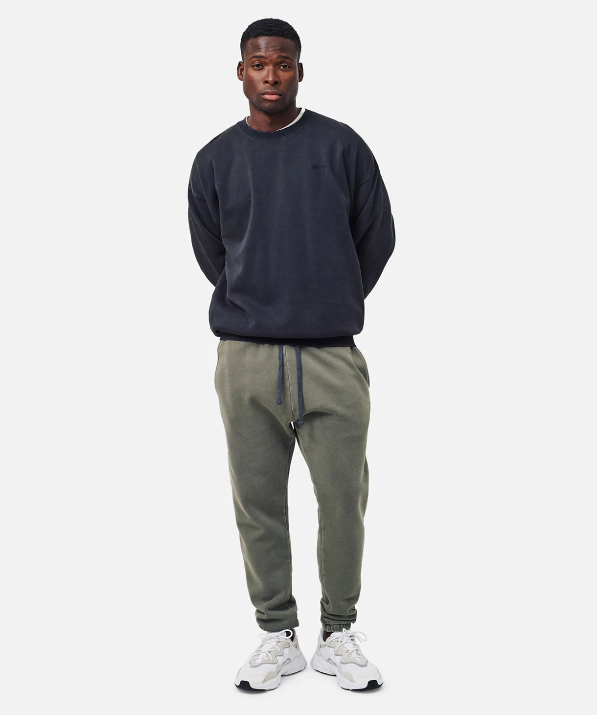 The Del Sur Sweat - OD Black 1 The Del Sur Sweat - OD Black