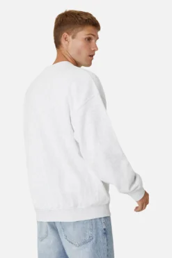 The Del Sur Sweat - Ice Grey Melange -Gsock Apparel 59869363