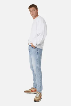 The Del Sur Sweat - Ice Grey Melange -Gsock Apparel 59869365