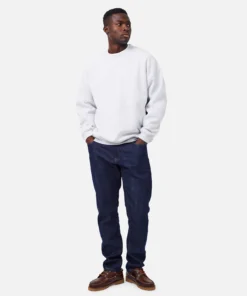 The Del Sur Sweat - Ice Grey Melange