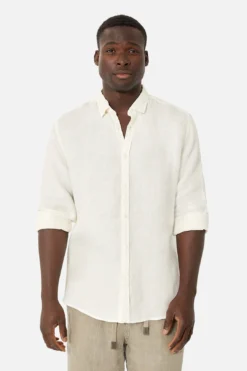 The Trinidad Linen L/s Shirt - YD Cream -Gsock Apparel 6805617 1