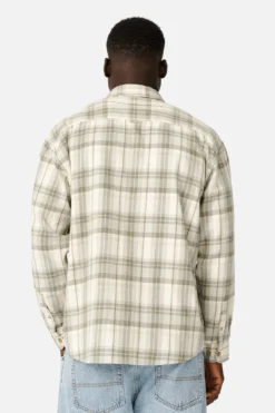 The Blenman Shirt - Olive/White -Gsock Apparel 76057042