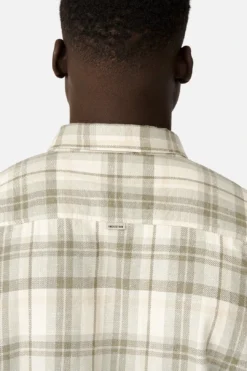 The Blenman Shirt - Olive/White -Gsock Apparel 76057046