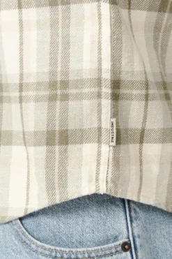 The Blenman Shirt - Olive/White -Gsock Apparel 76057048