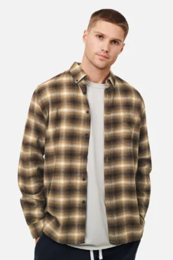 Sicario L/s Shirt - Brown Multi -Gsock Apparel 76213121