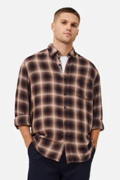 Sicario Ii L/s Shirt - Brown Multi -Gsock Apparel 76243121