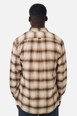 The Bates L/s Shirt - Brown Multi -Gsock Apparel 76283126