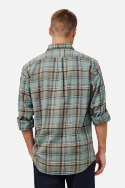 The Linden L/s Shirt - Teal -Gsock Apparel 76705752