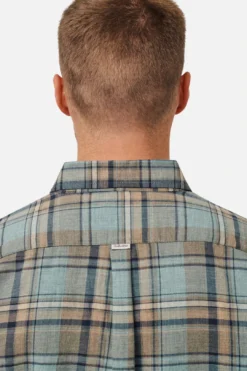 The Linden L/s Shirt - Teal -Gsock Apparel 76705756