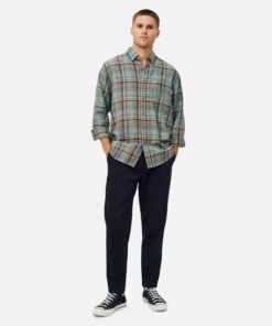 The Linden L/s Shirt - Teal