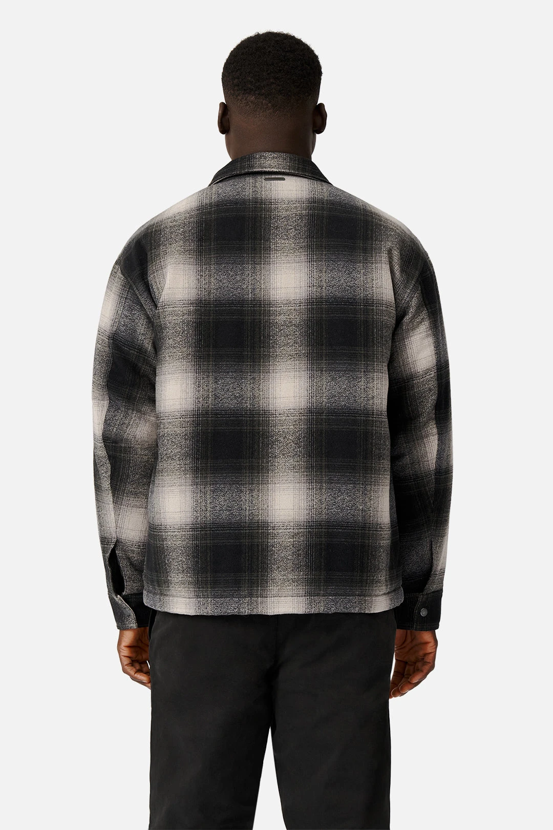 The Dutton Overshirt - Black Olive 4 The Dutton Overshirt - Black Olive - Image 4