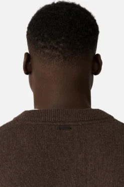 The Galverston Vee Knit - Brown -Gsock Apparel 78770735