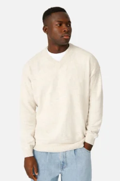 The Galverston Vee Knit - Ice -Gsock Apparel 78772311