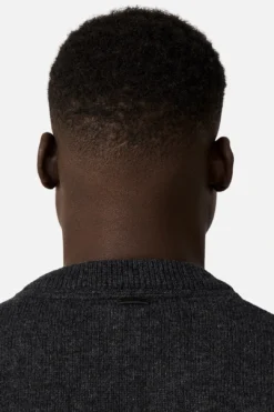 The Galverston Vee Knit - Charcoal -Gsock Apparel 78778337