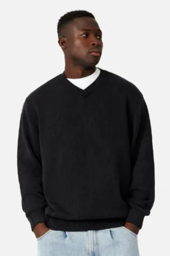 The Newlands Knit - Washed Black -Gsock Apparel 78907671