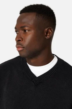 The Newlands Knit - Washed Black -Gsock Apparel 78907678