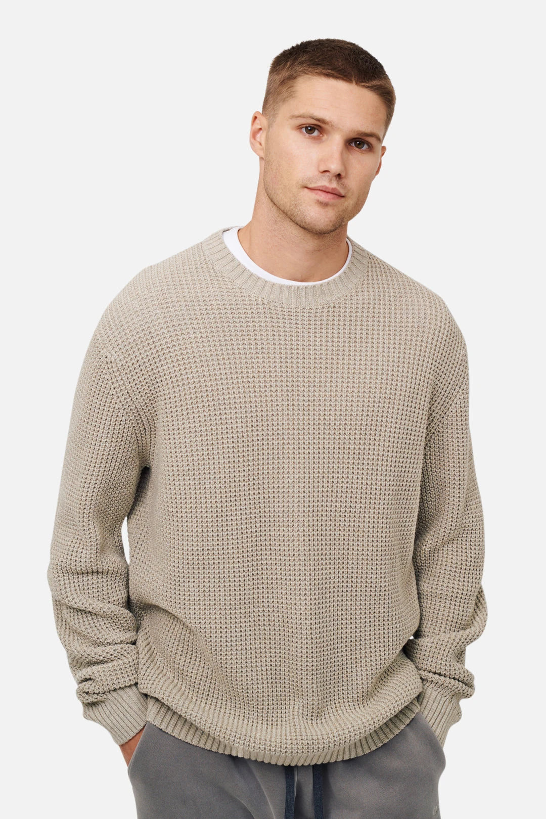 The Holbeck Knit - Sand 3 The Holbeck Knit - Sand - Image 3