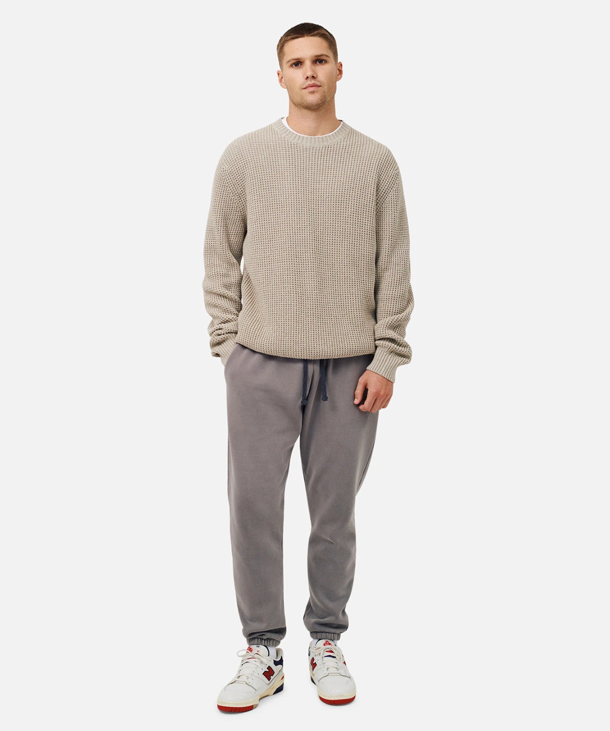 The Holbeck Knit - Sand 1 The Holbeck Knit - Sand