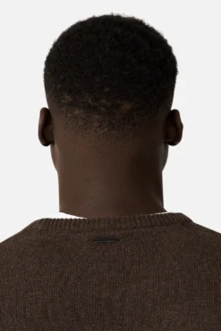 The Galverston Crew Knit - Brown -Gsock Apparel 79280738