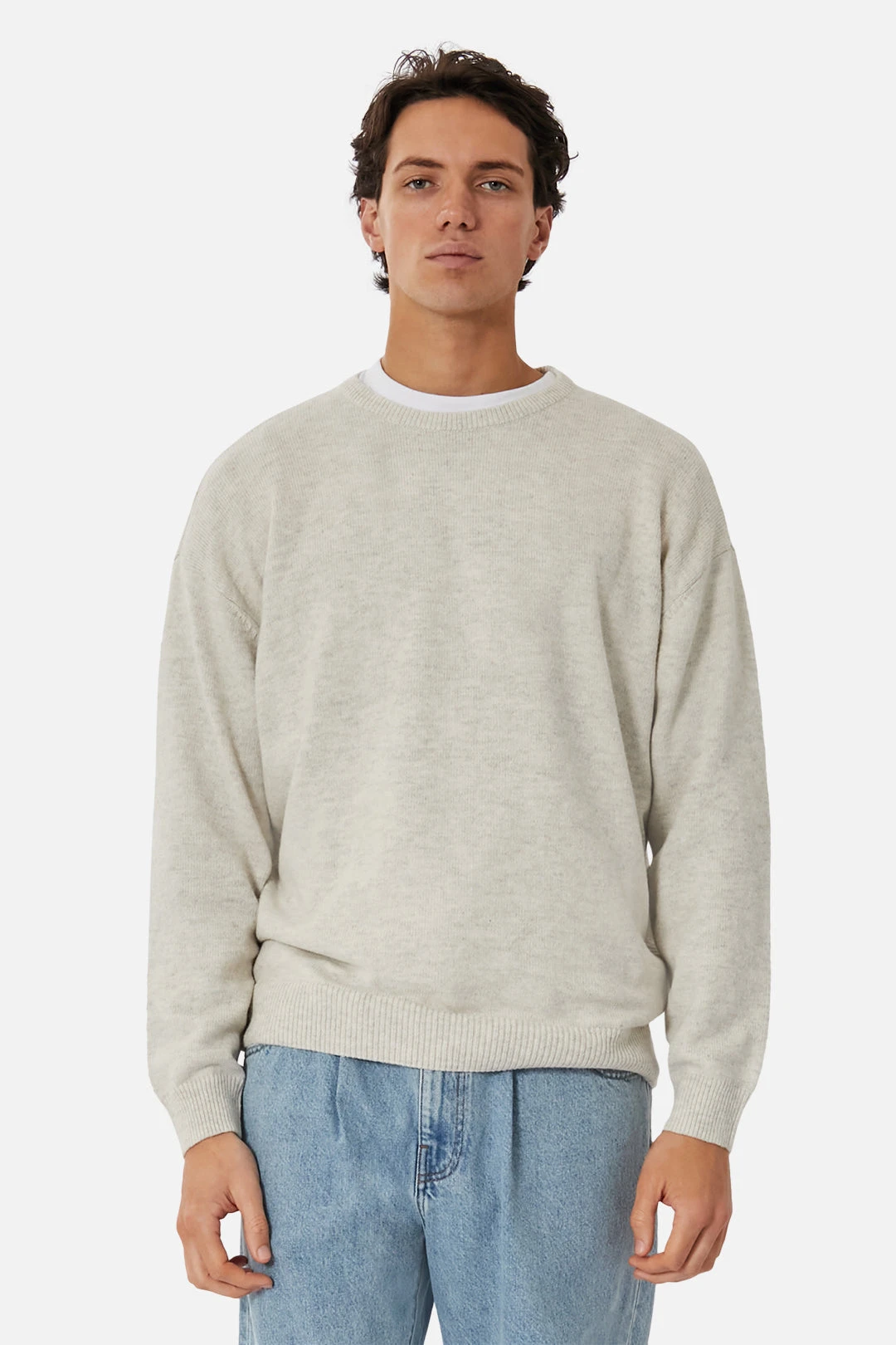 The Galverston Crew Knit - Ice 4 The Galverston Crew Knit - Ice - Image 4