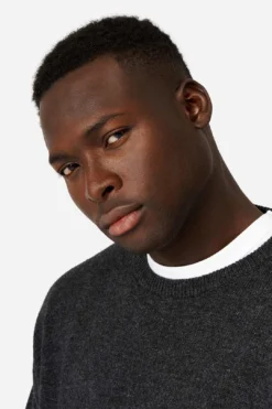 The Galverston Crew Knit - Charcoal 11 The Galverston Crew Knit - Charcoal -Gsock Apparel 79288335