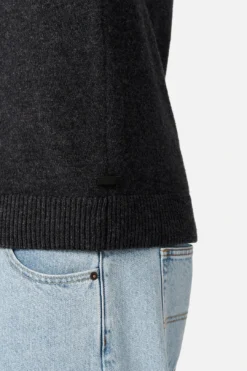 The Galverston Crew Knit - Charcoal 13 The Galverston Crew Knit - Charcoal -Gsock Apparel 79288337