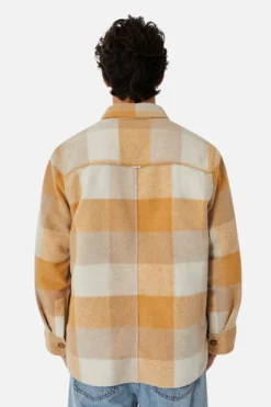 The Vermont Overshirt - Gold Multi -Gsock Apparel 84097935