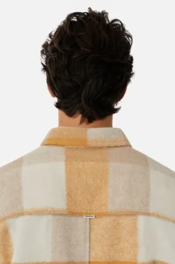 The Vermont Overshirt - Gold Multi -Gsock Apparel 84097936