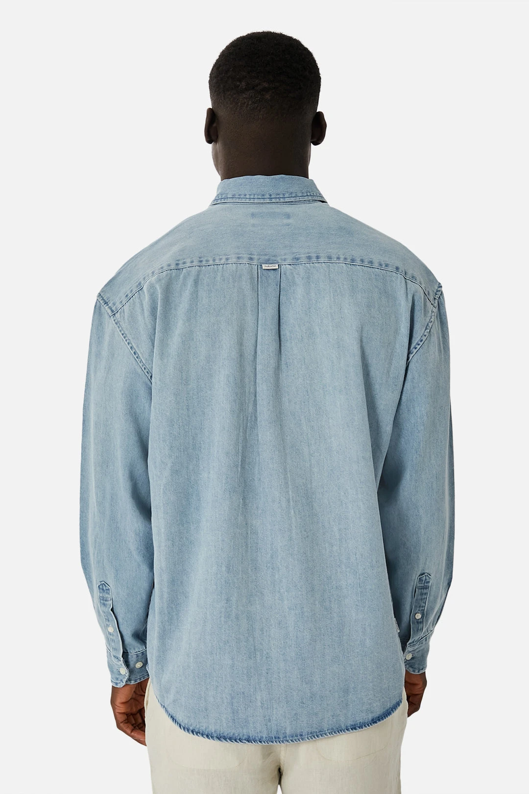 The Truman L/s Shirt - Washed Indigo 5 The Truman L/s Shirt - Washed Indigo - Image 5