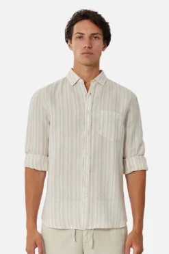 The Lindeman L/s Shirt - Wheat Combo 9 The Lindeman L/s Shirt - Wheat Combo -Gsock Apparel 8834259 1