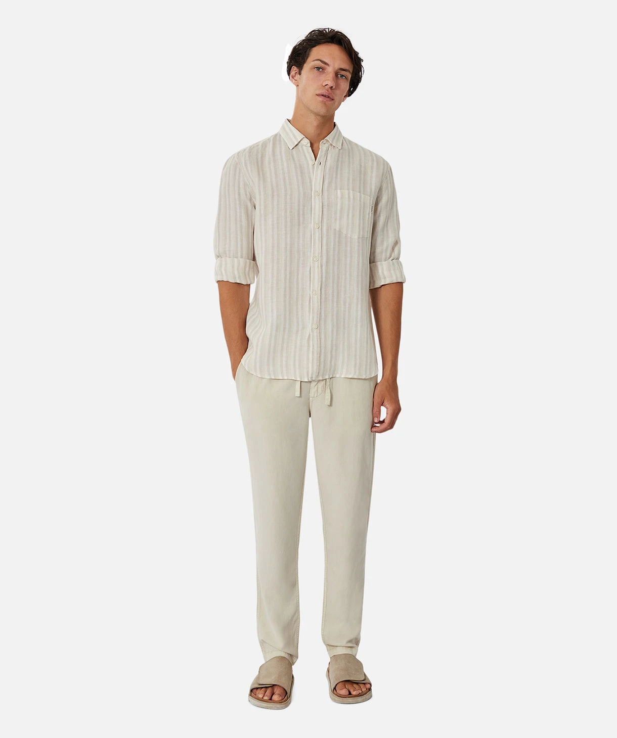 The Lindeman L/s Shirt - Wheat Combo 1 The Lindeman L/s Shirt - Wheat Combo