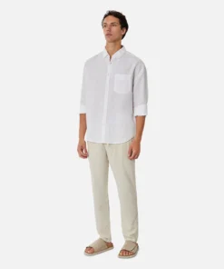 The Hemingway L/s Shirt - White -Gsock Apparel 8882492 4