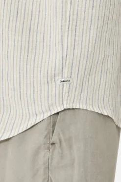 The Rochelle L/s Shirt - Beige Blue -Gsock Apparel 8890282 6