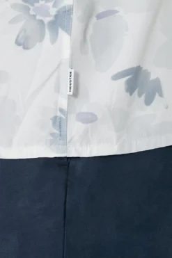 The Enareti S/s Shirt - White Blue -Gsock Apparel 8892503 6