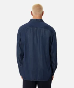 The Alabama L/s Shirt - Dark Denim 9 The Alabama L/s Shirt - Dark Denim -Gsock Apparel Industrie the alabama ls shirt dkdenim 9202523 3