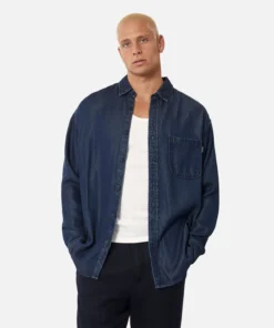 The Alabama L/s Shirt - Dark Denim 10 The Alabama L/s Shirt - Dark Denim -Gsock Apparel Industrie the alabama ls shirt dkdenim 9202523 4