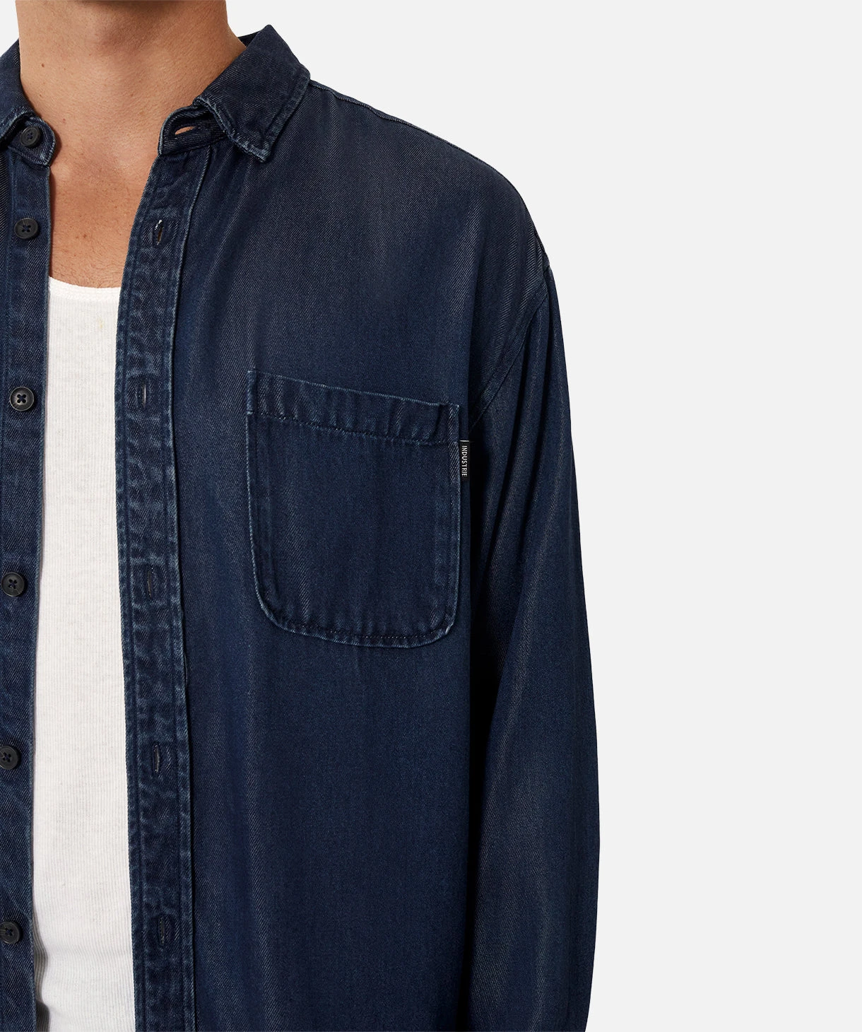 The Alabama L/s Shirt - Dark Denim 5 The Alabama L/s Shirt - Dark Denim - Image 5