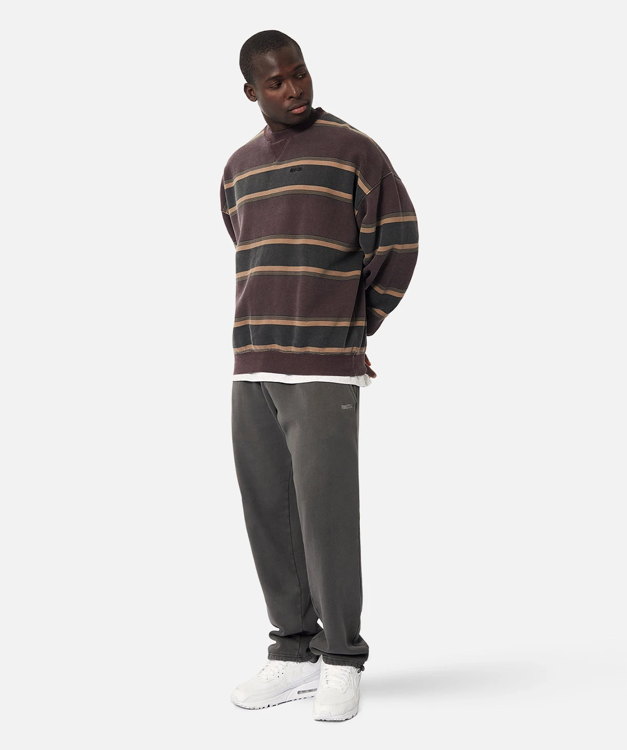 The Calhoun Sweat - Burgundy Combo 1 The Calhoun Sweat - Burgundy Combo