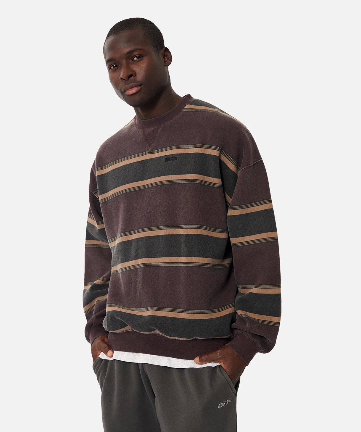 The Calhoun Sweat - Burgundy Combo 3 The Calhoun Sweat - Burgundy Combo - Image 3