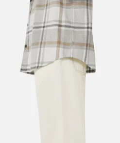 The Carver L/s Shirt - Grey / Brown -Gsock Apparel Industrie the carver ls shirt greytweed 7784948 5