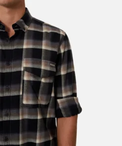 The Clifton Ls Shirt - Black Multi -Gsock Apparel Industrie the clifton ls shirt black multi 9205851 5